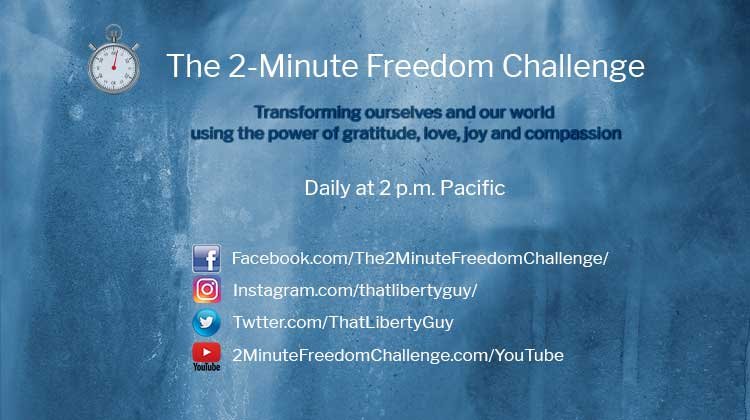 The Next 2-Minute Freedom Challenge Starts Today